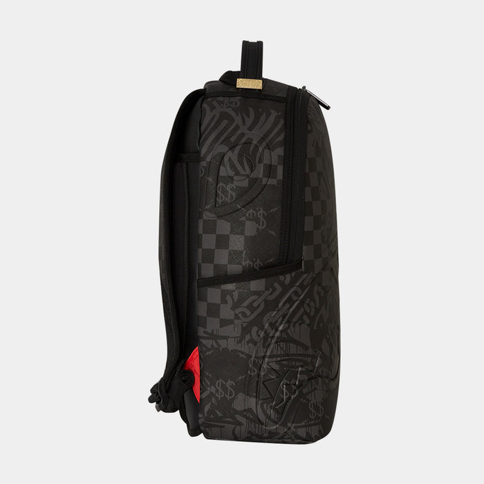 3 AM Check Mens Backpack (Grey/Black)