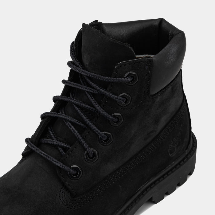 6 Inch Premium Infant Toddler Boot (Black)