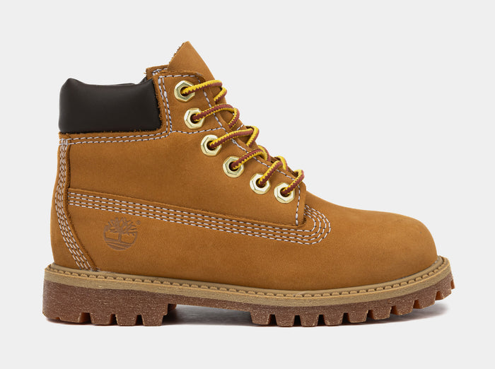 6 Inch Premium Wheat Infant Toddler Boots (Wheat)