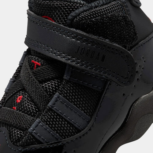 6 Rings Infant Toddler Lifestyle Shoes (Black/Anthracite/Fire Red)