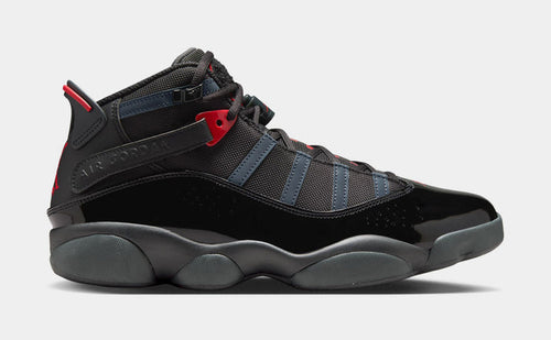 6 Rings Mens Basketball Shoes (Black)