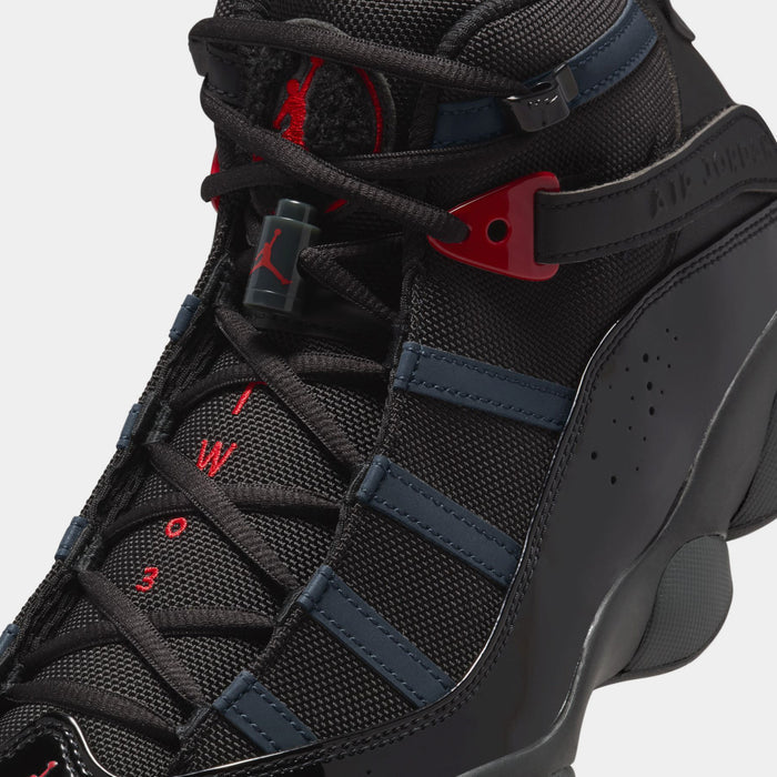 6 Rings Mens Basketball Shoes (Black)