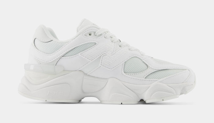 9060 Grade School Lifestyle Shoes (White/Reflection)