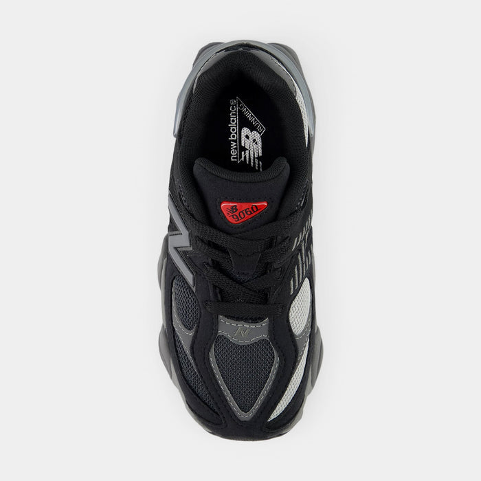 9060 Preschool Lifestyle Shoes (Black/Grey)