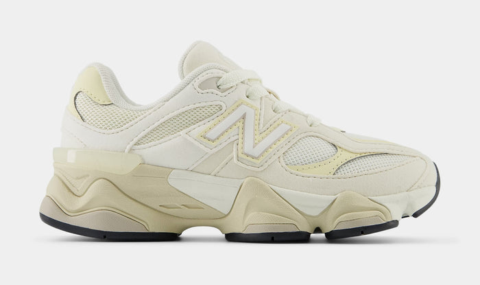 9060 Preschool Running Shoes (Calcium/Sea Salt/White)