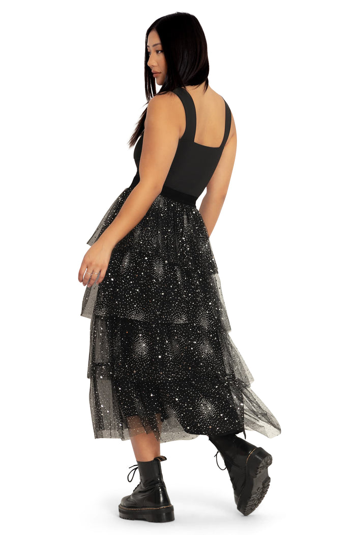BlackMilk Clothing - A Night To Remember Arabesque Skirt