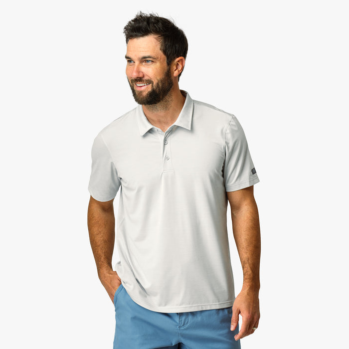 Oyster Gray Heather $Model is 6'0" 182lbs Size M$