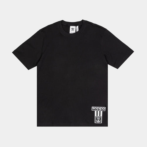 Adibreak Mens Short Sleeve Shirt (Black/White)
