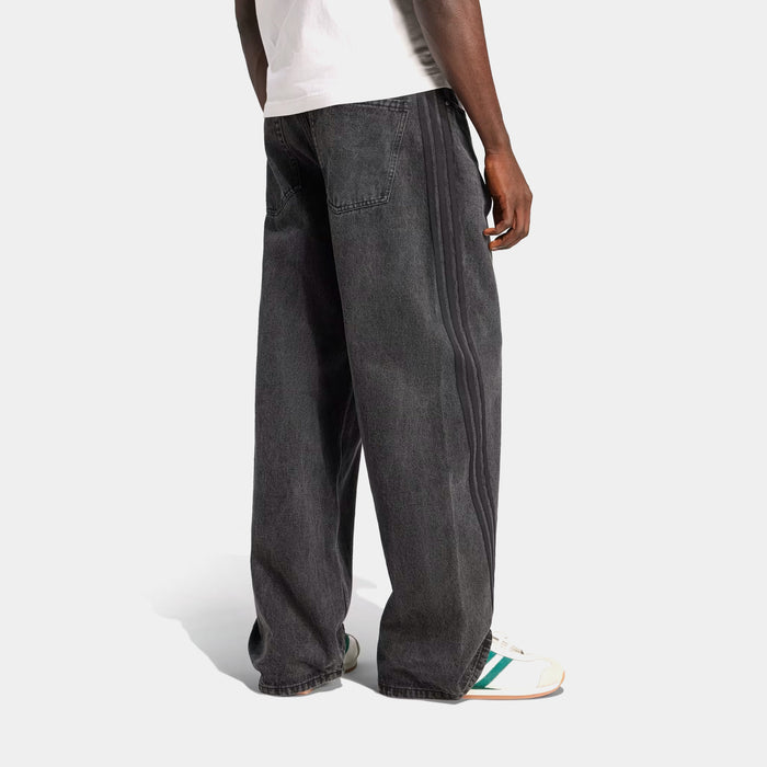 Adilenium Season 3 Loose Fit Denim Mens Pants (Black)