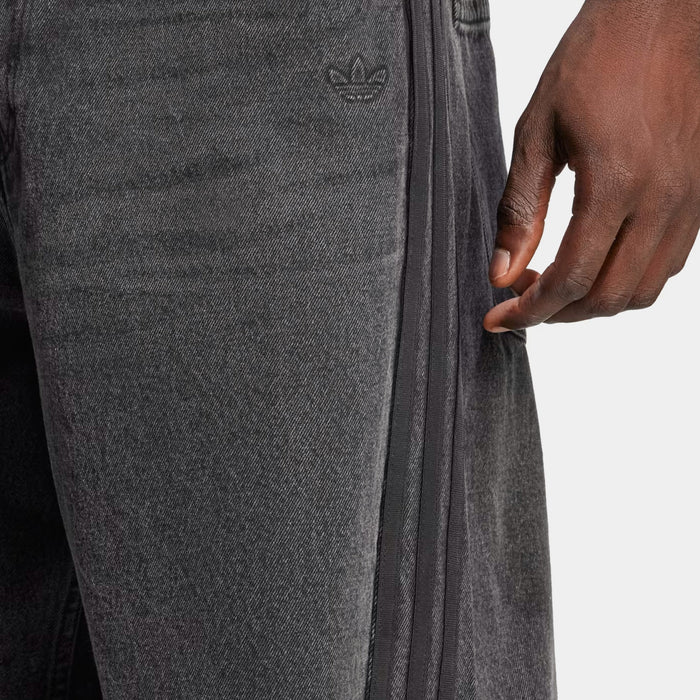 Adilenium Season 3 Loose Fit Denim Mens Pants (Black)