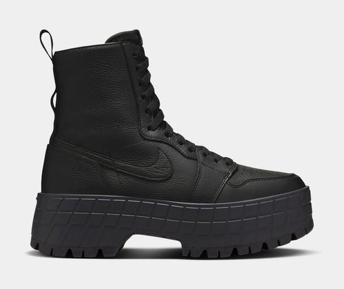 Air Jordan 1 Brooklyn Womens Lifestyle Shoes (Black)