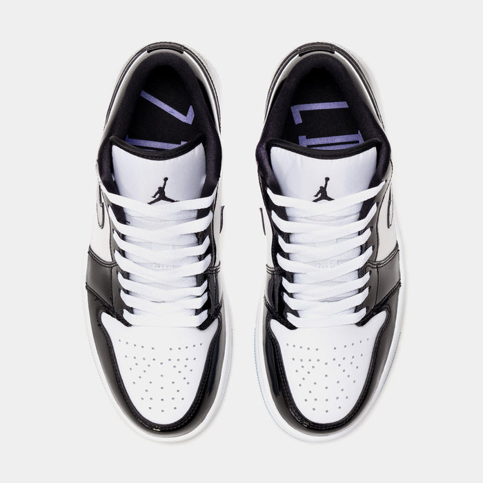 Air Jordan 1 Low Concord Mens Lifestyle Shoes (Black/White)