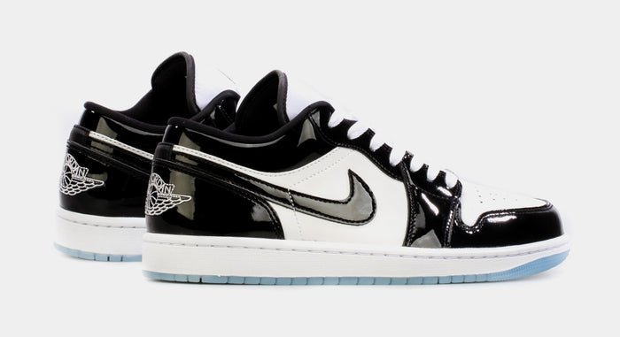 Air Jordan 1 Low Concord Mens Lifestyle Shoes (Black/White)