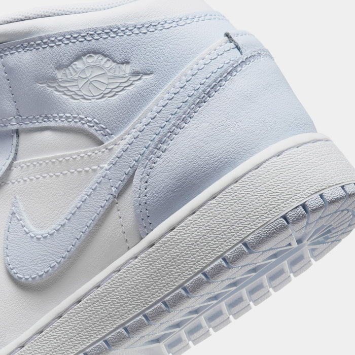 Air Jordan 1 Mid Cobalt Bliss Grade School Lifestyle Shoes (Cobalt Bliss/Neutral Grey/White)