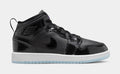 Air Jordan 1 Mid Space Jam Preschool Lifestyle Shoes (Black)