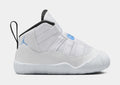 Air Jordan 11 Retro Legend Blue Infant Crib Bootie Lifestyle Shoes (White/Legend Blue/Black) Free Shipping