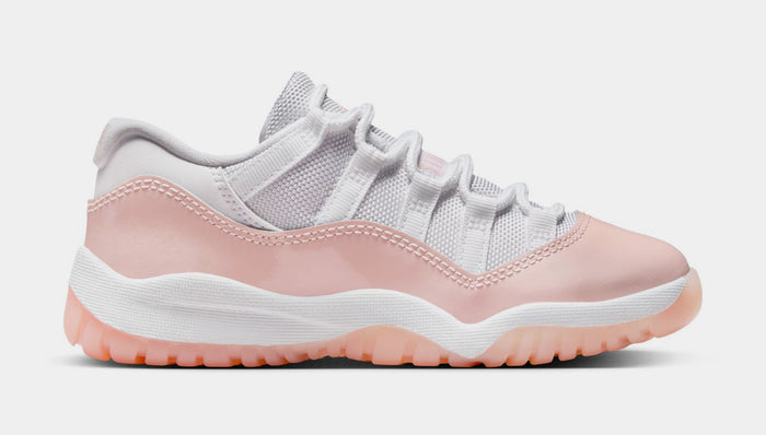 Air Jordan 11 Retro Low Legend Pink Preschool Lifestyle Shoes (White/Legend Pink)