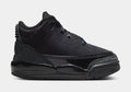 Air Jordan 3 Retro Black Cat Infant Toddler Lifestyle Shoes (Black/Dark Charcoal/Black)