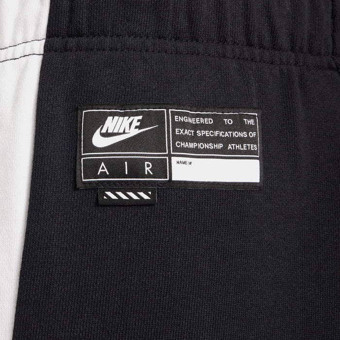 Air Club Fleece Grade School Joggers (Black/White)