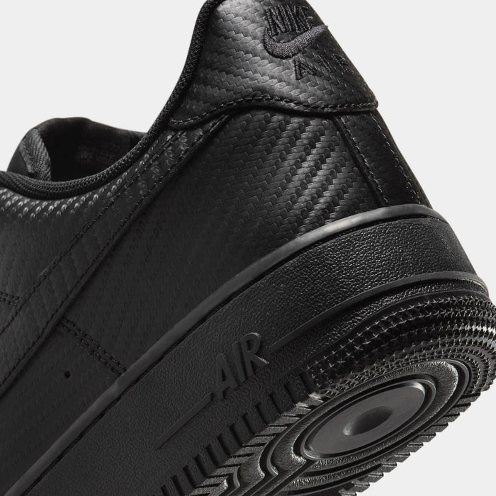 Air force 1 '07 Black Carbon Fiber Mens Lifestyle Shoes (Black/Black)