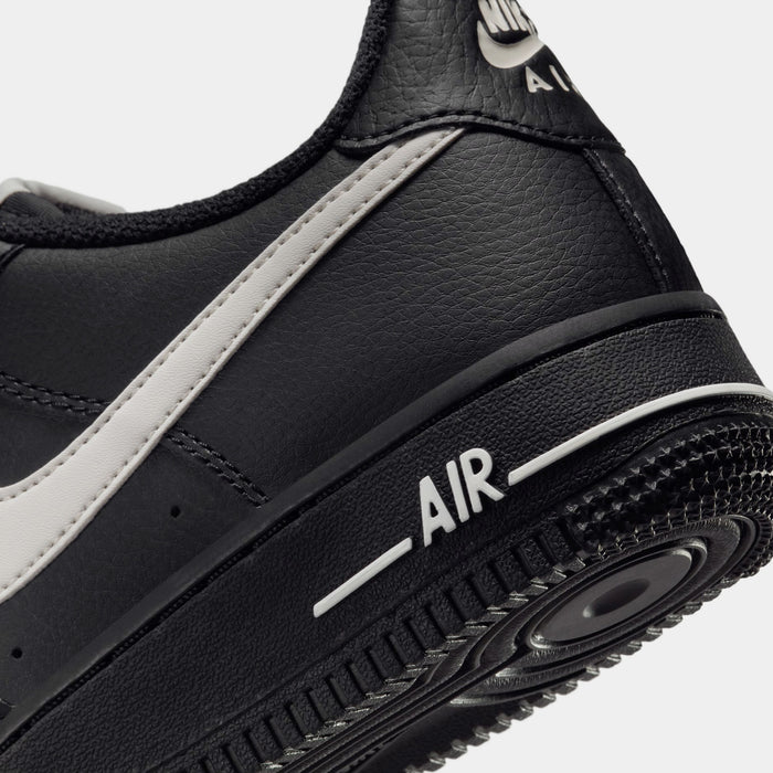 Air Force 1 Low Grade School Lifestyle Shoes (Black/Phantom)