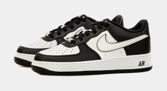 Air Force 1 LV8 Grade School Lifestyle Shoes  (Black/White)