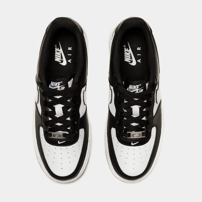 Air Force 1 LV8 Grade School Lifestyle Shoes  (Black/White)