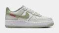 Air Force 1 LV8 Year Of The Snake Grade School Lifestyle Shoes (Sail/White/Light Bone/Olive Aura)