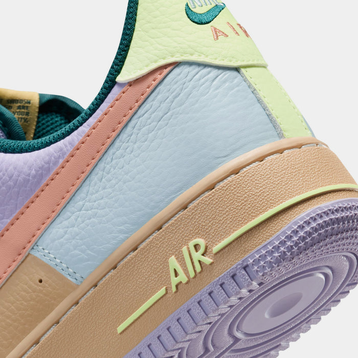 Air Force 1'07 Easter Mens Basketball Shoes (Sesame/Apricot Agate/Hydrangeas)
