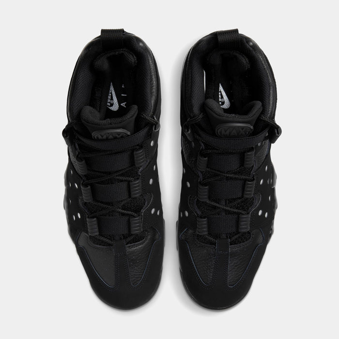 Air Max 2 CB 94 Triple Black Mens Basketball Shoes (Black/Dark Charcoal/Metallic Silver)