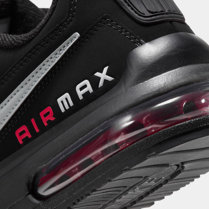 Air Max LTD 3 Mens Running Shoes (Black/Smoke Grey/University Red)