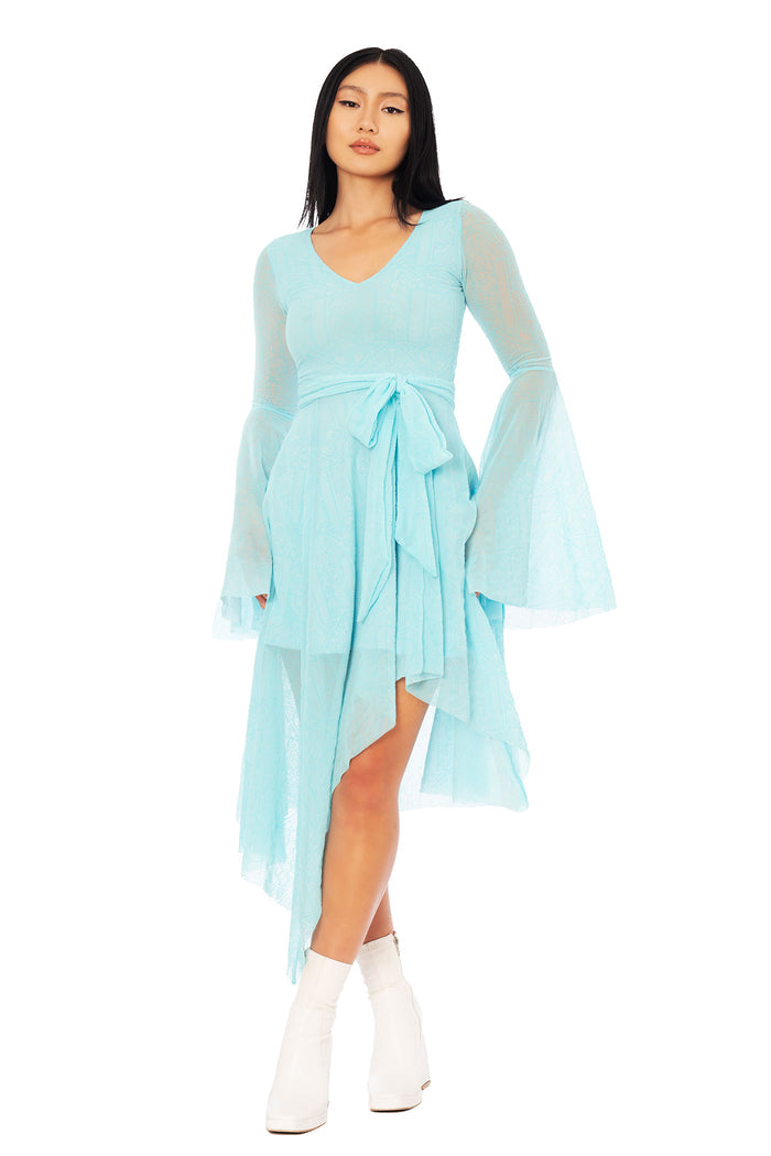 Avatar: The Last Airbender x BlackMilk Air Nomad Spectre Midi Dress, official Avatar clothing and licensed Avatar fashion inspired by the Air Nomads