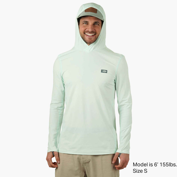 Hint of Mint Heather $Model is 6' 155lbs Size S$