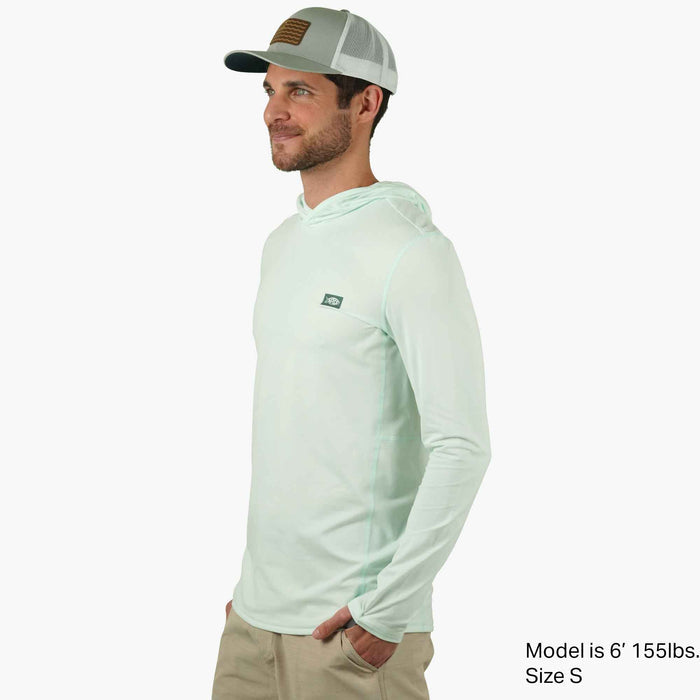 Hint of Mint Heather $Model is 6' 155lbs Size S$