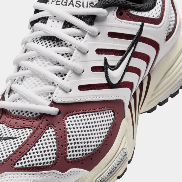 Air Pegasus 2005 Womens Running Shoes (Dark Team Red/Black/Pure Platinum/White) Final Sale