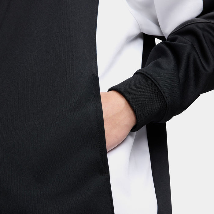 Air Poly Knit Full Zip Mens Jacket (Black/White/Anthracite)