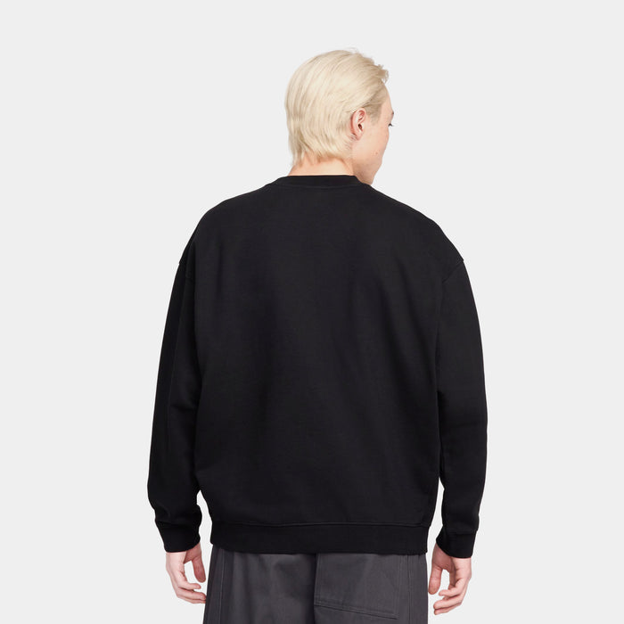 Air Tokyo Fleece Mens Crewneck (Black/Red)