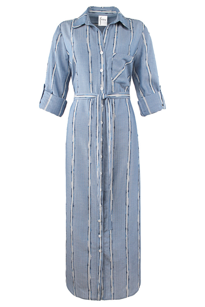 Alex Long Shirtdress Ethnic Stripe