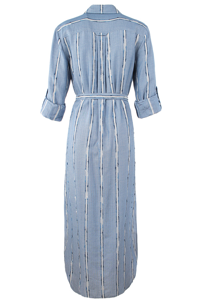 Alex Long Shirtdress Ethnic Stripe