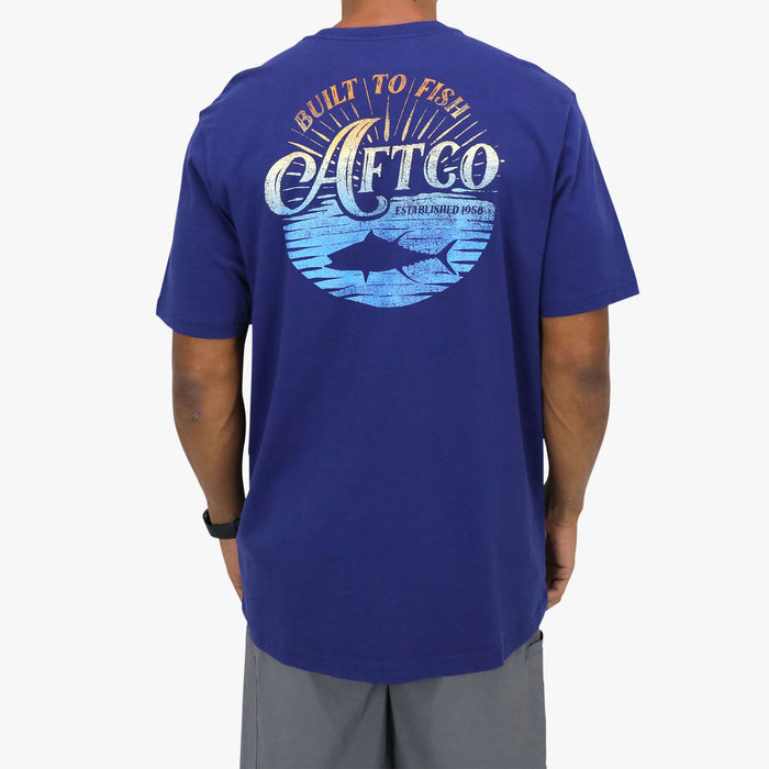 Storm Blue $Model is Size L$