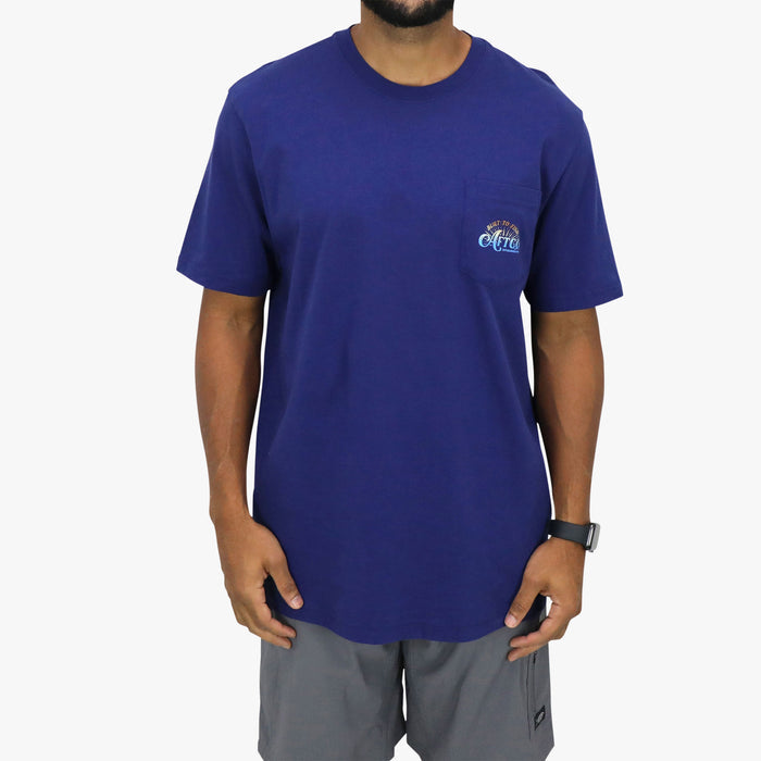 Storm Blue $Model is Size L$