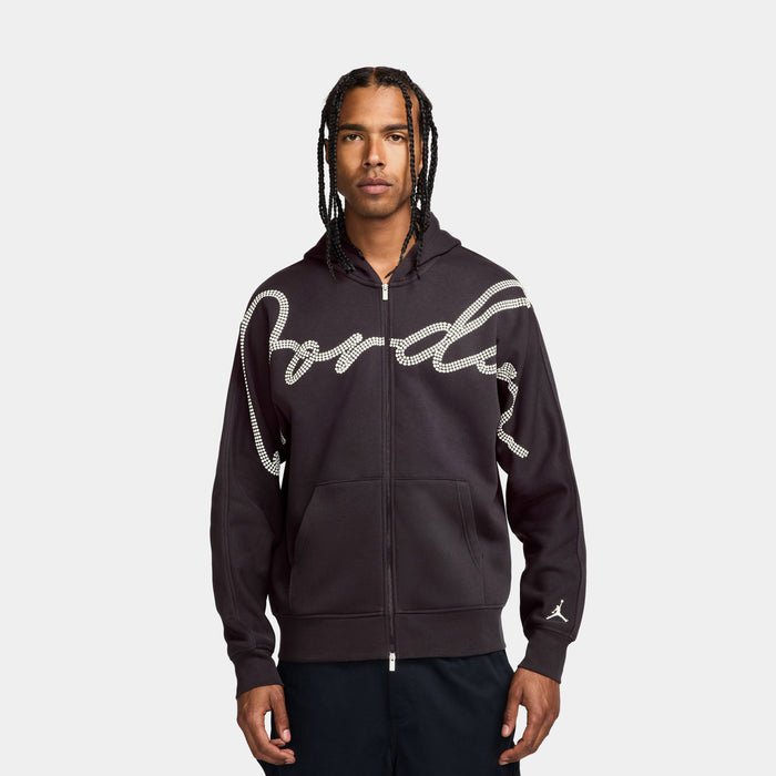 All Star MVP Fleece Full Zip Mens Hoodie (Off Noir/Sail)