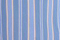 Andie Cropped Blue Stripe Button-Down Shirt