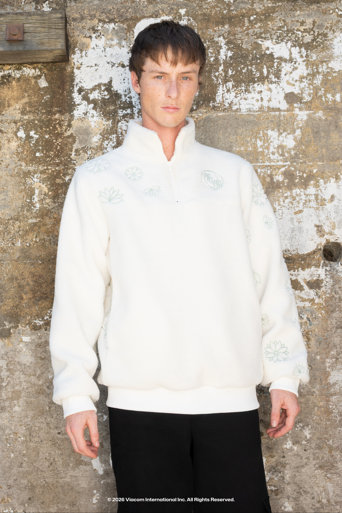 Avatar: The Last Airbender x BlackMilk Appa Fluffy 3/4 Zip Sweater, cosy Appa fashion and licensed Avatar clothing from the official Avatar collection