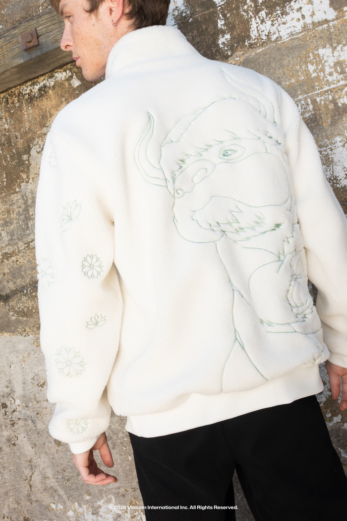 Avatar: The Last Airbender x BlackMilk Appa inspired sweater featuring soft fluffy fabric, Appa clothing designed as licensed Avatar fashion apparel