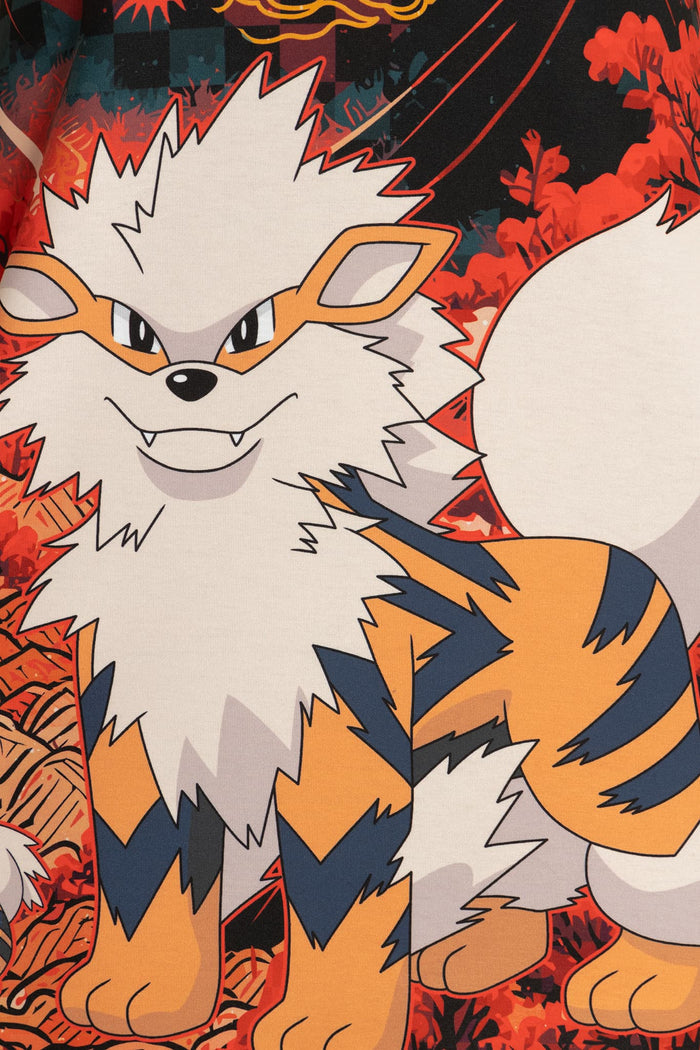 Arcanine And Growlithe Swing Tee Dress