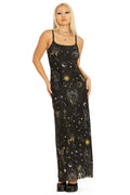 BlackMilk Clothing - Archangels Sheer A Line Maxi Dress