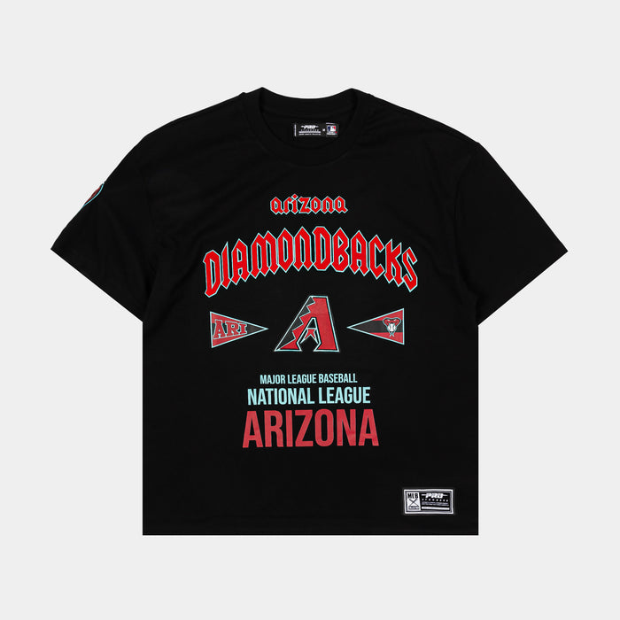 Ariziona Diamondbacks City Tour Drop Shoulder Mens Short Sleeve Shirt (Black)