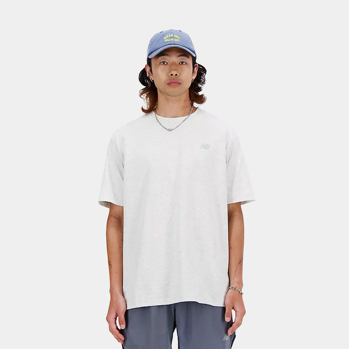 Athletics Cotton Mens Short Sleeve Shirt (Grey)