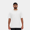 Athletics Cotton Mens Short Sleeve Shirt (White)